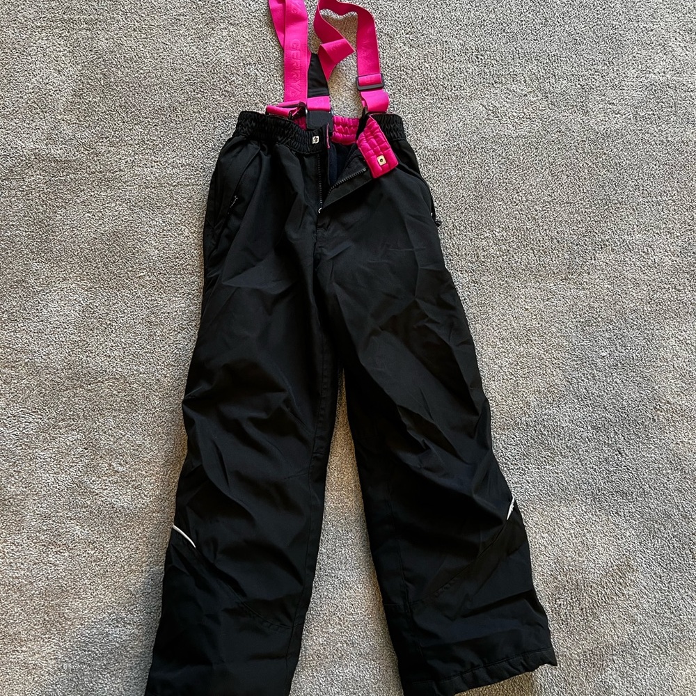 Gerry Girl’s Snow Pants with Suspenders